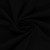 Cotton Elastane Ribbing - Black | 240GSM | OEKO-TEX 100 | Solid | Sustainable and Eco Friendly European Knit Fabric - 10CM x WOF