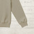 Cotton Elastane Ribbing in Taupe | 240GSM | OEKO-TEX 100 | Solid | Sustainable and Eco Friendly European Knit Fabric - 10CM x WOF