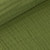 100% Cotton Double Gauze Woven - Moss Green | 140GSM | OEKO-TEX 100 | Sustainable and Eco Friendly Fabric - 50CM x WOF