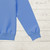 95% Cotton 5% Elastane Ribbing in Sky Blue | 240GSM | OEKO-TEX 100 | Solid | Sustainable and Eco Friendly Knit Fabric - 10CM x WOF