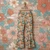 95% Bamboo 5% Elastane Jersey - Vintage Flowers #5 | 200GSM | OEKO-TEX 100 | Sustainable and Eco Friendly Knit Fabric