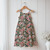 95% Bamboo 5% Elastane Jersey - Vintage Flowers #6 | 200GSM | OEKO-TEX 100 | Sustainable and Eco Friendly Knit Fabric