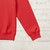 Cotton Elastane Ribbing in Red | 240GSM | OEKO-TEX 100 | Solid | Sustainable and Eco Friendly Knit Fabric - 21CM END OF BOLT