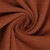 95% Cotton 5% Elastane Melange Ribbing in Rust | 240GSM | OEKO-TEX 100  - 30CM END OF BOLT