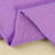 Cotton Elastane French Terry - Petunia Purple | 240GSM | OEKO-TEX 100 | Sustainable and Eco Friendly Knit Fabric - 50CM x WOF