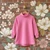 Cotton Elastane French Terry - Cherry Blossom Pink | 240GSM | OEKO-TEX 100 | Solid | Sustainable and Eco Friendly Knit Fabric - 50CM x WOF