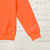 95% Cotton 5% Elastane Ribbing in Orange | 240GSM | OEKO-TEX 100 | Solid | Sustainable and Eco Friendly Knit Fabric - 10CM x WOF