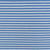 7mm Jeans Blue 3mm White Combo Yarn Dyed Stripe Jersey | 220GSM | OEKO-TEX 100 - 50CM x WOF