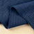 100% Cotton Double Gauze in "Navy Blue" 140GSM | OEKO-TEX® 100 | European - 63CM END OF BOLT