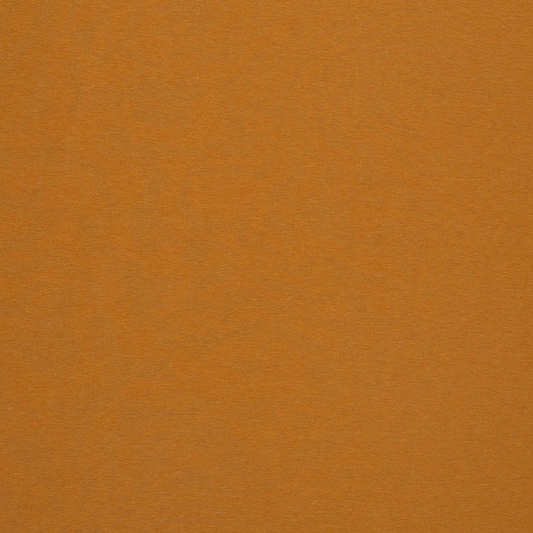 95% Cotton 5% Elastane Melange Jersey in Mustard Ochre | 220GSM | OEKO-TEX 100 | Sustainable and Eco Friendly Knit Fabric - 50CM x WOF