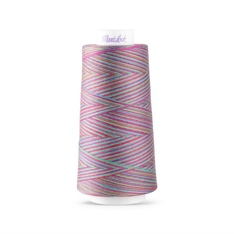 Maxi-Lock Swirls Thread Tie Dye Punch - 3000 YDS Spool