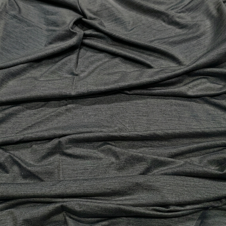 100% Australian Merino Wool Jersey - Charcoal Melange | 200GSM Certified Non-Mulesed Wool | Made in Australia - 50CM