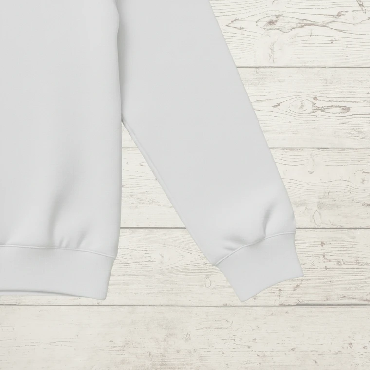 Cotton Elastane Ribbing in White | 240GSM | OEKO-TEX 100 | Solid | Sustainable and Eco Friendly European Knit Fabric - 10CM x WOF