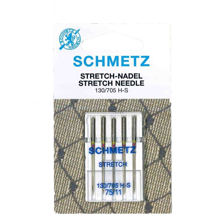 Schmetz Machine Needles - Stretch | 130/705 H-S 75/11 - 5 Pack