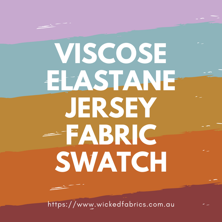 Viscose Elastane Jersey - Fabric Swatch