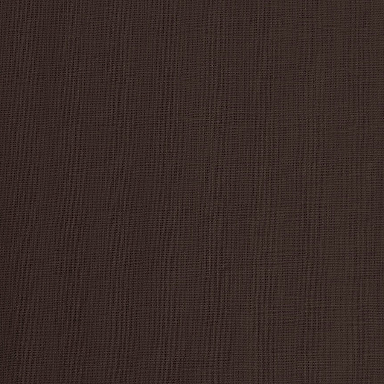 60% Viscose 40% Linen - Brown | 190GSM | OEKO-TEX 100 | Solid - 50CM x WOF | Sustainable and Eco Friendly Woven Fabric