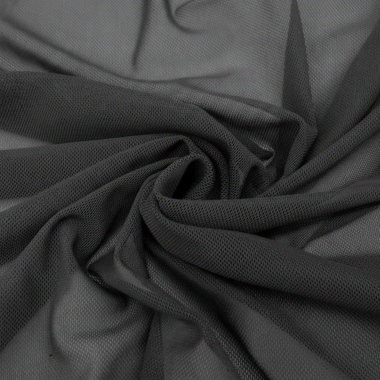 Power Net Mesh Performance Knit in Black | 160GSM - 133CM END OF BOLT