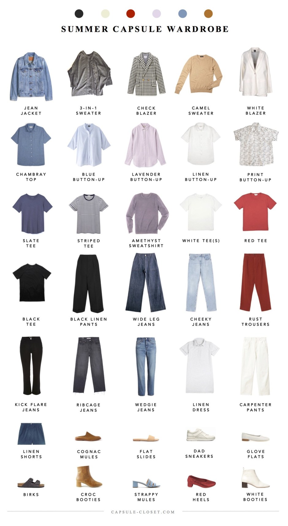 What is a Capsule Wardrobe? Wicked Fabrics