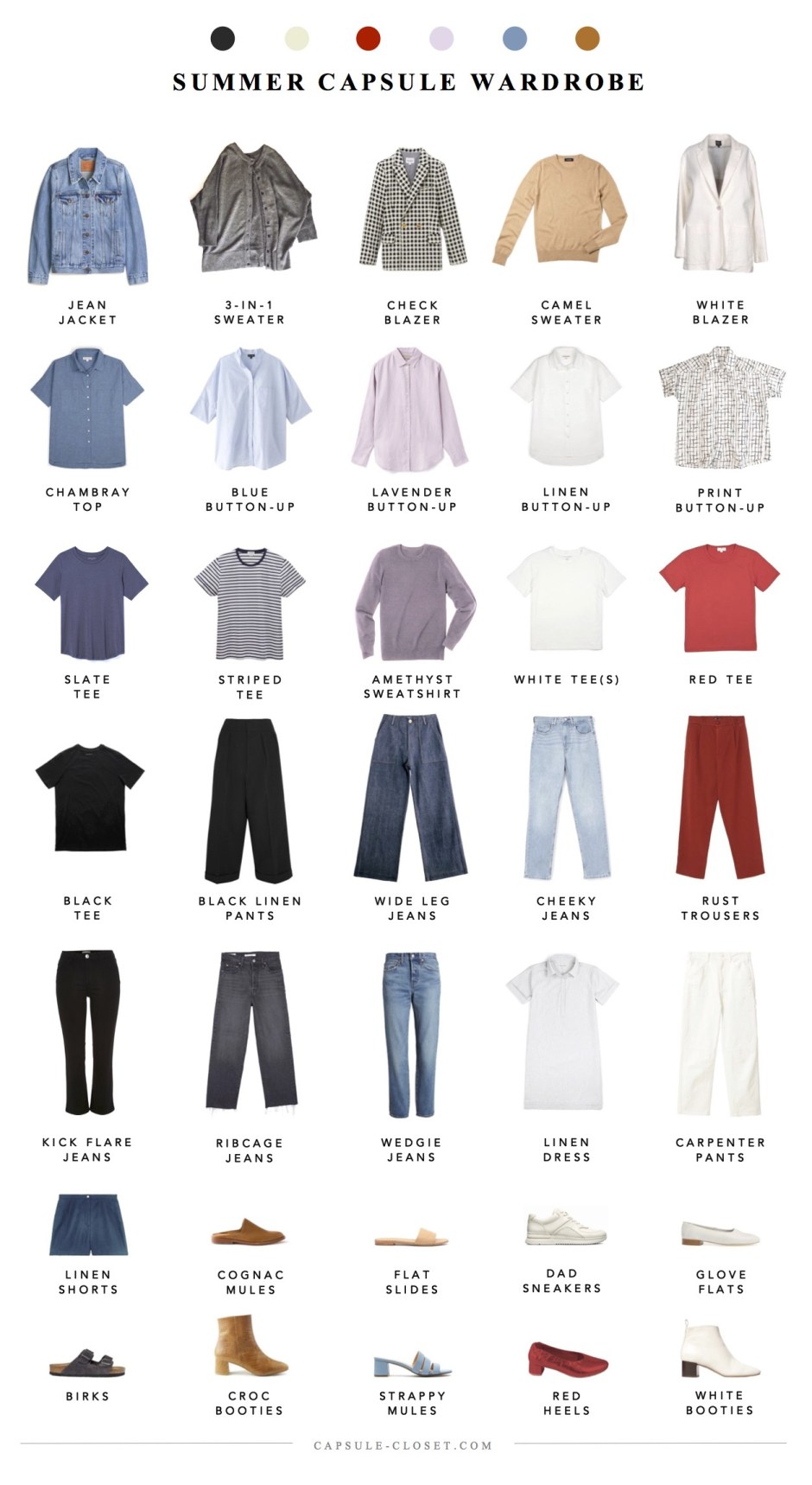 What is a Capsule Wardrobe? - Wicked Fabrics