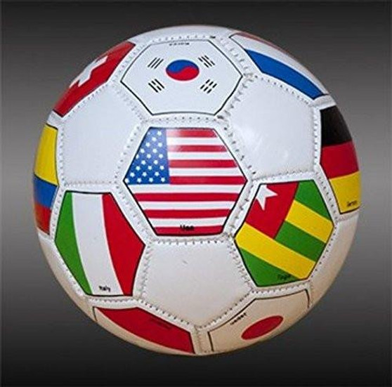 International Country Flags Mini Soccer Ball Free Net Size 2