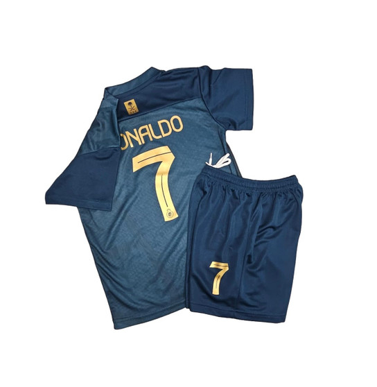 Ronaldo CR7 Jersey Kids Uniform Shorts AL NASSR Fc Saudi Arabia