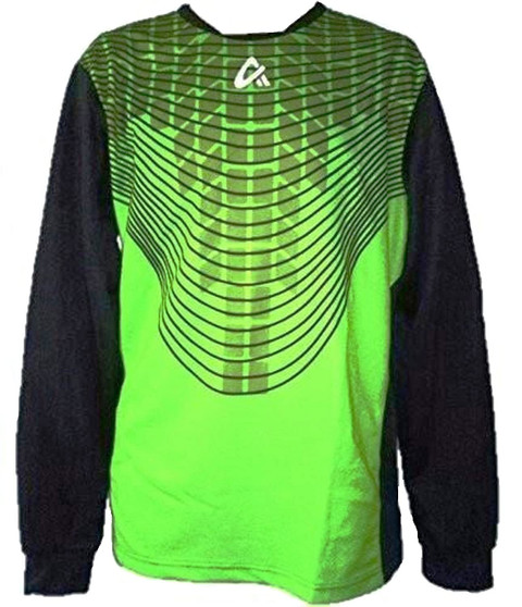 1 Stop Soccer Goalkeeper Soccer Goalie Jersey (Youth, Medium, Green, m)