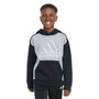 Adidas Youth Boy's Fleece Long Sleeve Graphic Logo Pullover Hoodie (US, Alpha, Small, Regular, Grey Heather)