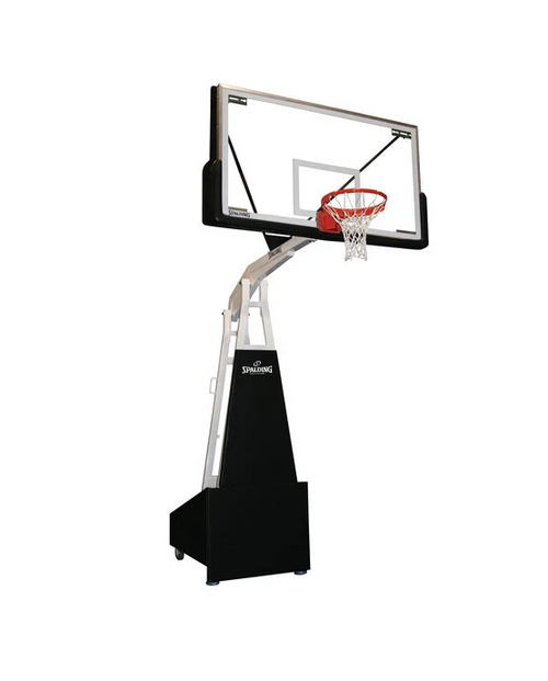 Spalding® 2500 72" Glass Portable Basketball Hoop