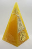 Hand Made Zodiac Lights Yellow Gemini Pyramid Candle