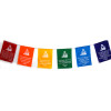 Buddha Prayer Flag Large 29cm x 22cm