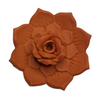 Incense Burner Terracotta Rose Lotus (for use with rope incense)