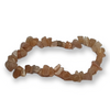 Sunstone Light Gemstone Chip Stretch Bracelet