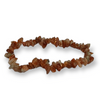 Sunstone Dark Gemstone Chip Stretch Bracelet