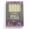 Spell Candles Chime Wish Mini Ritual Candles - White 12 pack