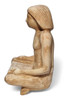 Egyptian Scribe Statue Cement - Made in Egypt 15cm Small