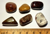 Fancy Jasper Tumbled Stone 15-20mm Bulk Lot 25 grams Crystal Gridding