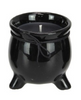Cauldron Candle Ceramic 8cm "Black Opium"