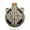 Celtic Knot Ceramic Oil Spell Bottle 34mm