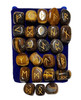 Tiger Eye Gemstone Rune Set