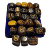Tiger Eye Gemstone Rune Set