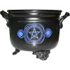 11cm Black Pentagram Cauldron