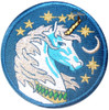 Unicorn Embroidered 3" Iron On Patch