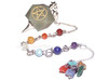 7 Chakra Green Adventurine Pentagram Pendulum