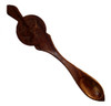 Pentagram ritual sheesham wood spoon 6 1/2