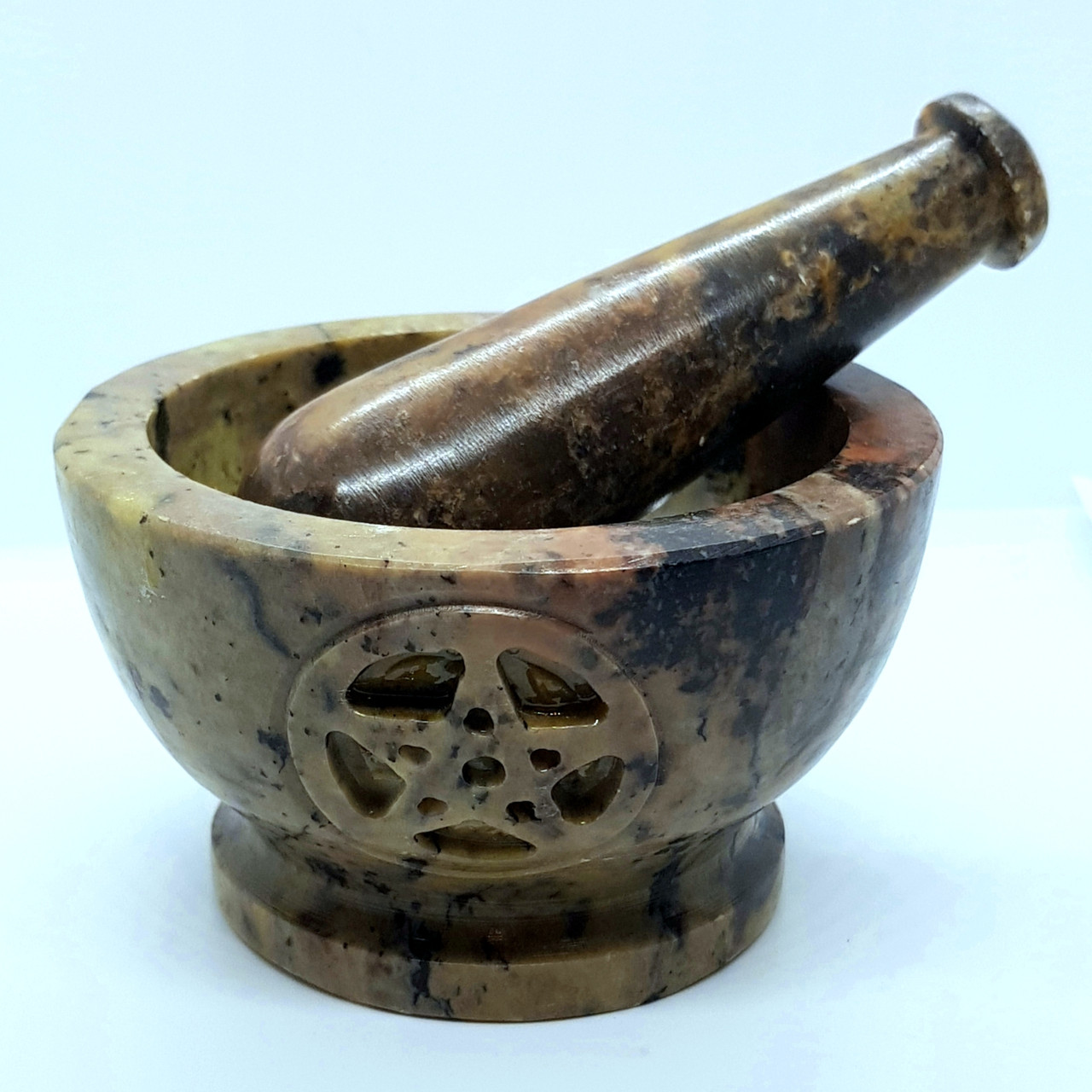 Mortar and Pestle Soap Stone Best sold Mortar In Spyrit Metaphysical