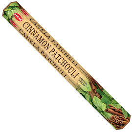 Cinnamon Patchouli Hem Incense Sticks 20 gram Hexagonal