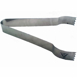 Tongs for Charcoal, Incense and Tealights ~ Triquetra Stainless Steel 