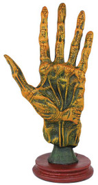 Alchemy Palmistry Corpse Hand Statue ~ 27cm