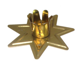 Chime Candle Holder Golden Fairy Seven Pointed Star 