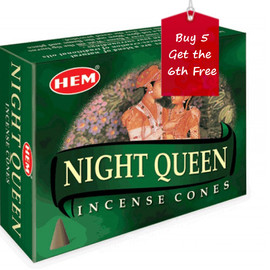Night Queen Hem Incense Cones